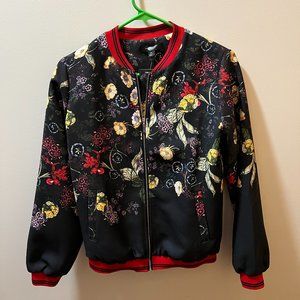 Floral Bomber Jacket - Fairchild - NWT